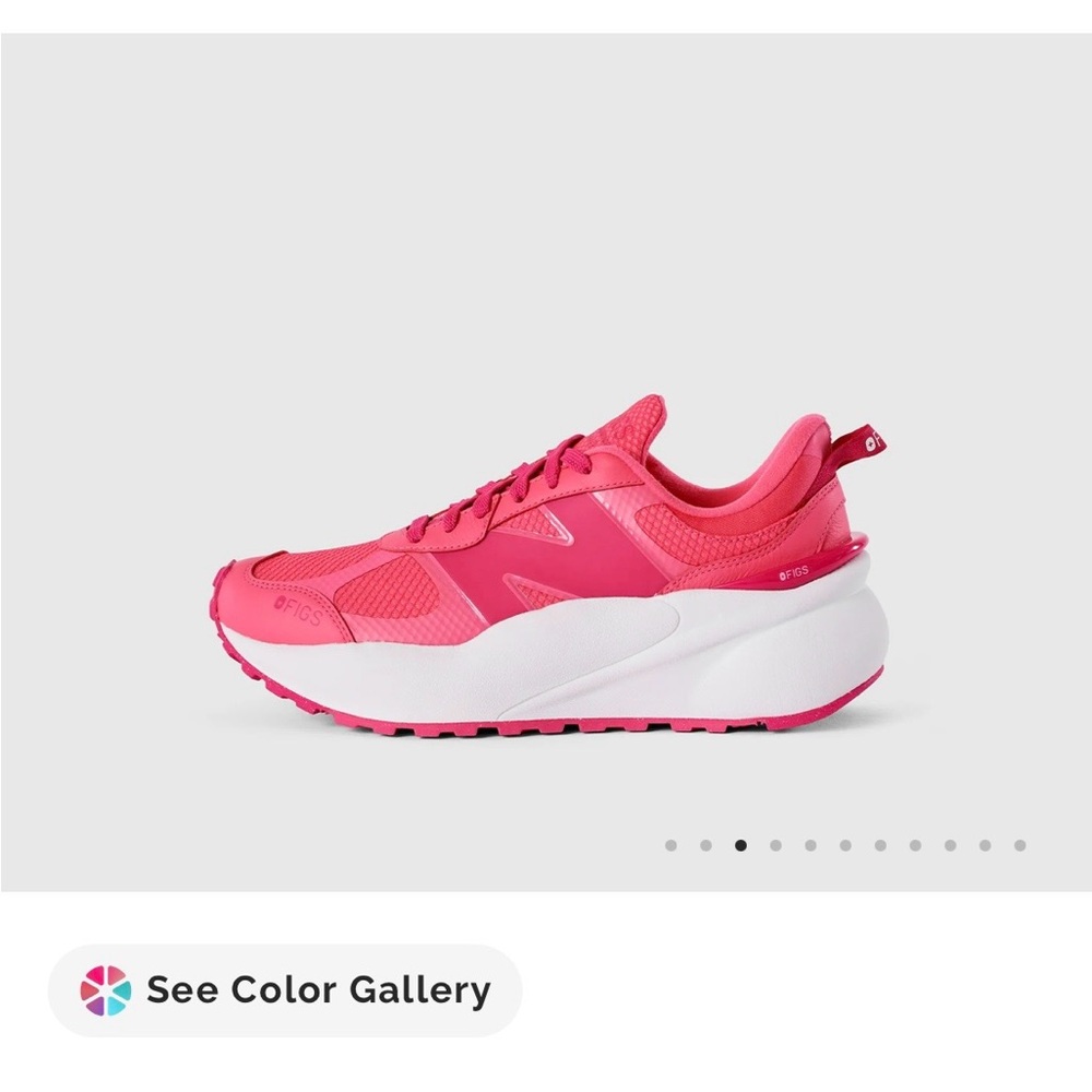 Figs Women's Vibrant Pink Sneakers